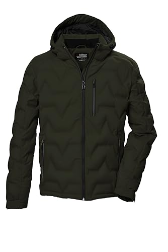 killtec Herren Steppjacke mit Kapuze/Jacke ist wasserabweisend KOW 60 MN QLTD JCKT, dark moss, 3XL, 41834-000 von Killtec