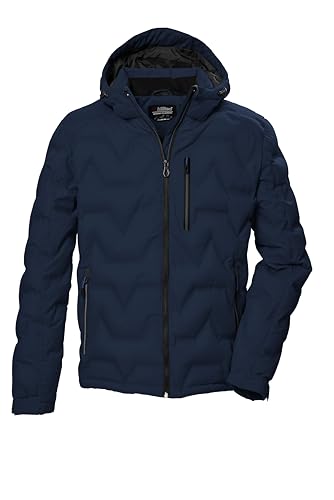 killtec Herren Steppjacke mit Kapuze/Jacke ist wasserabweisend KOW 60 MN QLTD JCKT, dunkelblau, 4XL, 41834-000 von Killtec