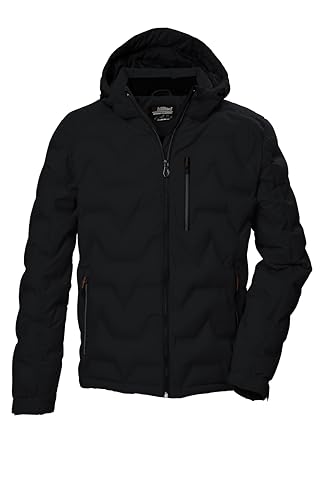 killtec Herren Steppjacke mit Kapuze/Jacke ist wasserabweisend KOW 60 MN QLTD JCKT, schwarz, XXL, 41834-000 von Killtec