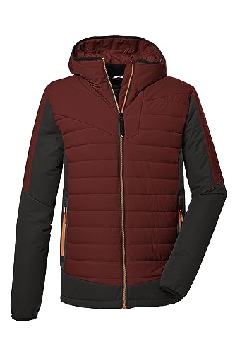 killtec Herren Steppjacke mit Kapuze KOW 44 MN QLTD JCKT, gebranntes rot, M, 39775-000 von Killtec