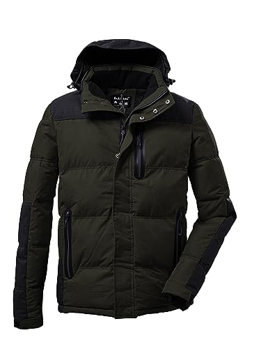 killtec Herren Steppjacke mit abzippbarer Kapuze KOW 152 MN QLTD JCKT, dunkeloliv, M, 37424-000 von Killtec