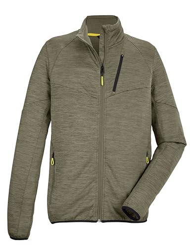 killtec Herren Stretchjacke mit Stehkragen/Fleecejacke KOS 80 MN FLX JCKT, sage, L, 39163-000 von Killtec