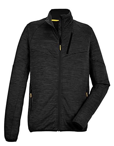 killtec Herren Stretchjacke mit Stehkragen/Fleecejacke KOS 80 MN FLX JCKT, schwarz, 4XL, 39163-000 von Killtec