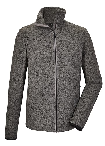 killtec Herren Strickfleecejacke/Fleecejacke mit Stehkragen KOS 328 MN FLX JCKT, mittelgrau, XXL, 41327-000 von Killtec