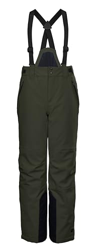 killtec Jungen Funktionshose/Skihose mit abzippbarem Latz KSW 79 BYS SKI PNTS, dunkeloliv, 164, 37310-000 killtec Jungen Funktionshose/Skihose mit abzippbarem Latz KSW 79 BYS SKI PNTS, dunkeloliv, 164, 37310-000 von Killtec