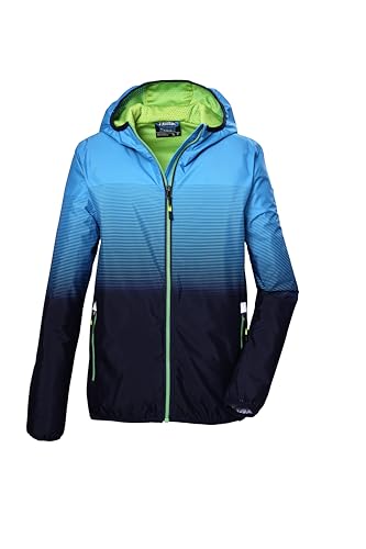 killtec Jungen Funktionsjacke/Regenjacke mit Kapuze KOS 139 BYS JCKT, azur, 176, 42992-000 von Killtec