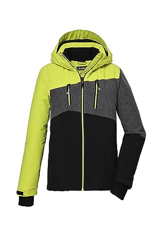 killtec Jungen Skijacke/Funktionsjacke mit Kapuze und Schneefang KSW 150 BYS SKI JCKT, lime, 152, 41186-000 killtec Jungen Skijacke/Funktionsjacke mit Kapuze und Schneefang KSW 150 BYS SKI JCKT, lime, 152, 41186-000 von Killtec