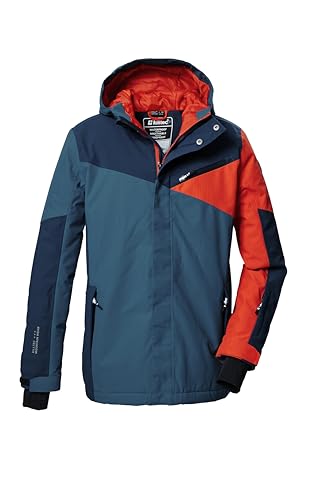 killtec Jungen Skijacke/Funktionsjacke mit Kapuze und Schneefang KSW 387 BYS SKI JCKT, ocean, 140, 42077-000 von Killtec