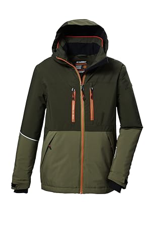 killtec Jungen Skijacke/Funktionsjacke mit Kapuze und Schneefang KSW 388 BYS SKI JCKT, oliv, 152, 42114-000 killtec Jungen Skijacke/Funktionsjacke mit Kapuze und Schneefang KSW 388 BYS SKI JCKT, oliv, 152, 42114-000 von Killtec