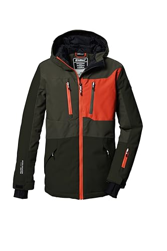 killtec Jungen Skijacke/Funktionsjacke mit Kapuze und Schneefang KSW 397 BYS SKI JCKT, oliv, 164, 42288-000 killtec Jungen Skijacke/Funktionsjacke mit Kapuze und Schneefang KSW 397 BYS SKI JCKT, oliv, 164, 42288-000 von Killtec