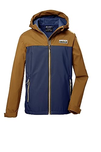 killtec Jungen Softshelljacke/Outdoorjacke mit Kapuze KOS 344 BYS SFTSHLL JCKT, Karamell, 176, 41540-000 von Killtec