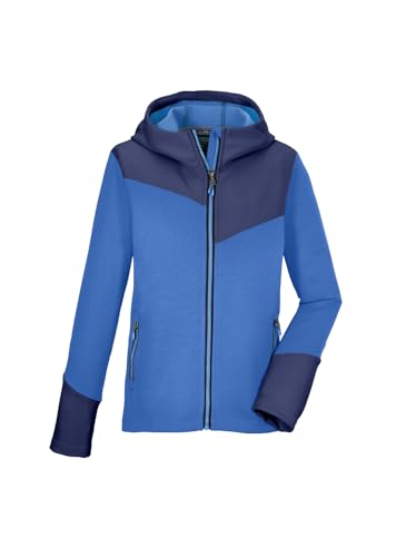 killtec Jungen Stretchjacke/Fleecejacke mit Kapuze KOS 272 BYS FLX JCKT, blau, 176, 41461-000 von Killtec