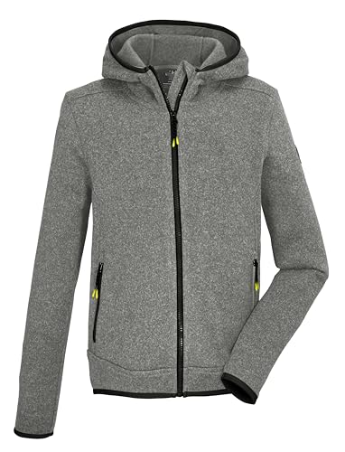 killtec Jungen Strickfleecejacke mit Kapuze KOS 176 BYS KNTFLC JCKT, graumelange, 140, 43037-000 killtec Jungen Strickfleecejacke mit Kapuze KOS 176 BYS KNTFLC JCKT, graumelange, 140, 43037-000 von Killtec