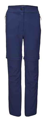 killtec Mädchen Funktionshose/Outdoorhose mit abzippbaren Beinen KOS 342 GRLS PNTS, Navy Blue, 176, 41722-000 von Killtec