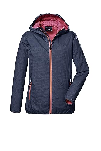 killtec Mädchen Funktionsjacke/Outdoorjacke mit Kapuze KOS 333 GRLS JCKT, navy blue, 140, 41589-000 von Killtec