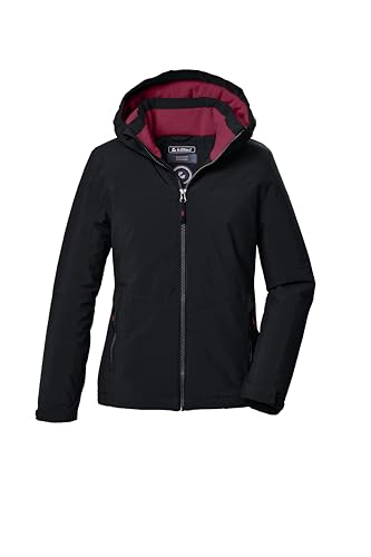 killtec Mädchen Funktionsjacke/Outdoorjacke mit Kapuze KOW 352 GRLS JCKT, schwarz, 176, 42145-000 von Killtec