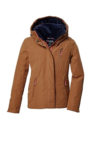 killtec Mädchen Funktionsjacke/Outdoorjacke mit Kapuze KOW 356 GRLS JCKT, braun, 128, 42148-000 von Killtec