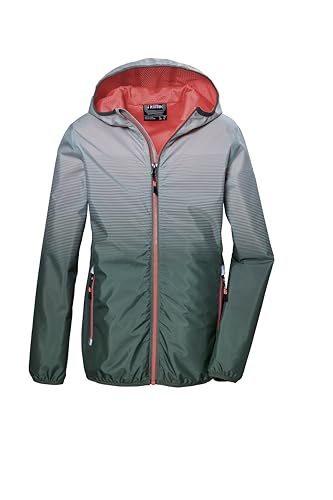 killtec Mädchen Funktionsjacke ist wasserdicht/Regenjacke mit Kapuze KOS 151 GRLS JCKT, hell stahlmint, 152, 43016-000 killtec Mädchen Funktionsjacke ist wasserdicht/Regenjacke mit Kapuze KOS 151 GRLS JCKT, hell stahlmint, 152, 43016-000 von Killtec