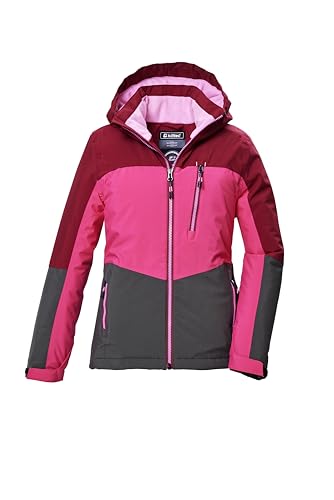 killtec Mädchen Funktionsjacke mit Kapuze und Schneefang KOW 354 GRLS JCKT, pink, 140, 42214-000 von Killtec