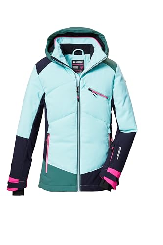 killtec Mädchen Skijacke/Funktionsjacke wasserdicht mit Kapuze und Schneefang KSW 403 GRLS SKI JCKT, mint, 128, 42071-000 killtec Mädchen Skijacke/Funktionsjacke wasserdicht mit Kapuze und Schneefang KSW 403 GRLS SKI JCKT, mint, 128, 42071-000 von Killtec