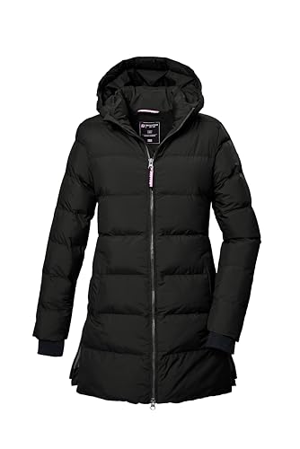 killtec Mädchen Steppparka/Parka mit Kapuze KOW 359 GRLS QLTD PRK, schwarz, 152, 42151-000 von Killtec