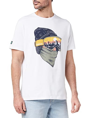 KIMOA T-Shirt Goggles Weiß Tshirt, XS KIMOA T-Shirt Goggles Weiß Tshirt, XS von Kimoa