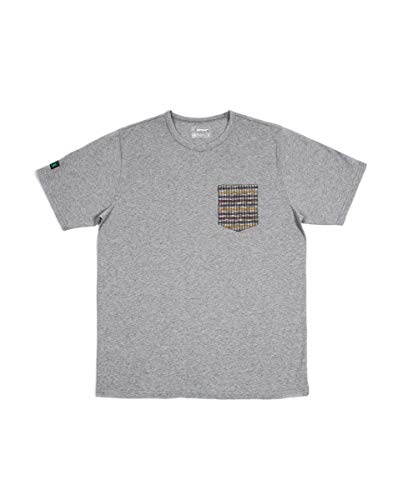Kimoa Jacquard Grey T-Shirt, Grau, L Kimoa Jacquard Grey T-Shirt, Grau, L von Kimoa