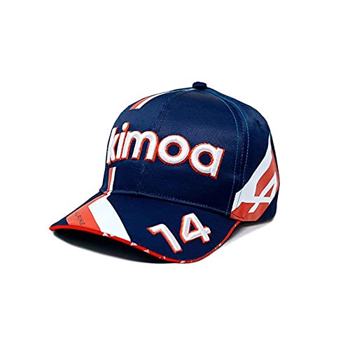 KIMOA Cap FA Alpine Cap 2021, Unisex, Formula 1 Cap, GO0S21881400, Marineblau, L von Kimoa