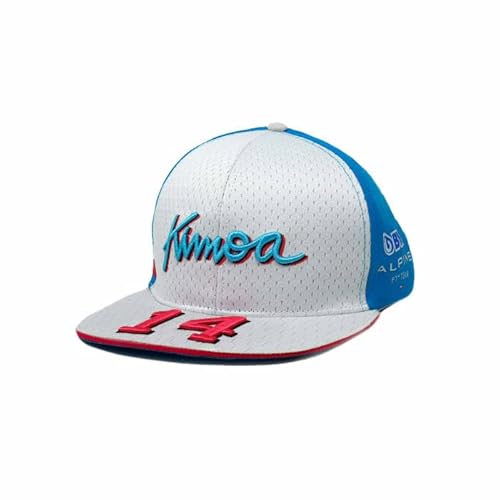 KIMOA FA Alpine Miami Gp 22 Baseballkappe, weiß KIMOA FA Alpine Miami Gp 22 Baseballkappe, weiß von Kimoa