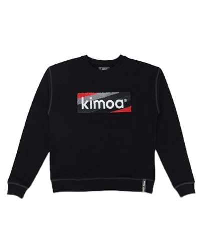 KIMOA Gestreiftes Logo, Schwarz Sweatshirt, L/XL KIMOA Gestreiftes Logo, Schwarz Sweatshirt, L/XL von Kimoa