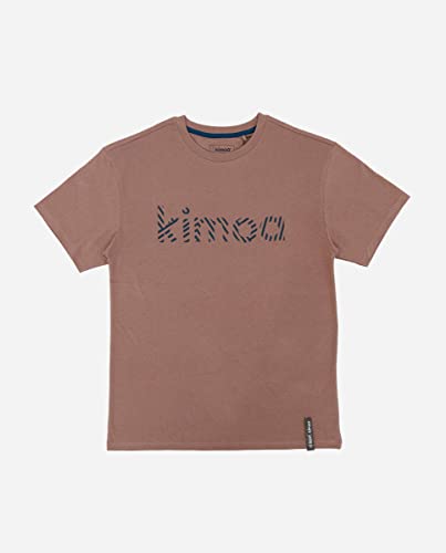 KIMOA Streaky Eco Erde T-Shirt, braun, L/XL von Kimoa