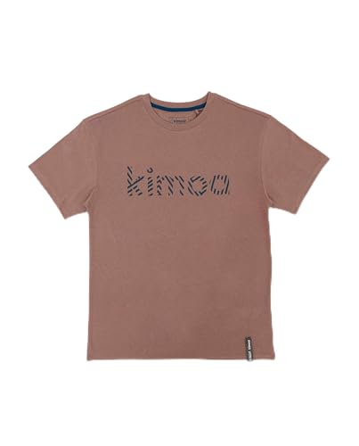 KIMOA Streaky Eco Erde T-Shirt, braun von Kimoa