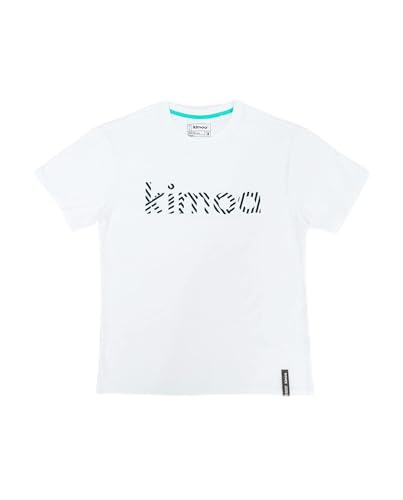 KIMOA Streaky Eco weiß T-Shirt, Medium-Large von Kimoa