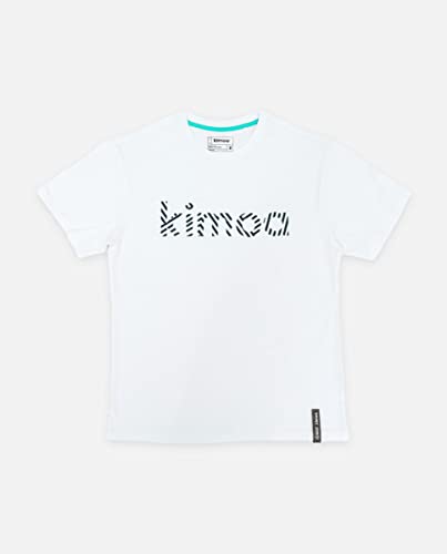 KIMOA Streaky Eco weiß T-Shirt, Medium-Large von Kimoa