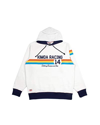 Kimoa - Sudadera Capucha Racing 14 Crema, XL Unisex Adulto Kimoa - Sudadera Capucha Racing 14 Crema, XL Unisex Adulto von Kimoa