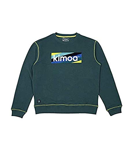 Kimoa Sudadera Gestreiftes Logo Alga Sweatshirt, Algen, L Kimoa Sudadera Gestreiftes Logo Alga Sweatshirt, Algen, L von Kimoa