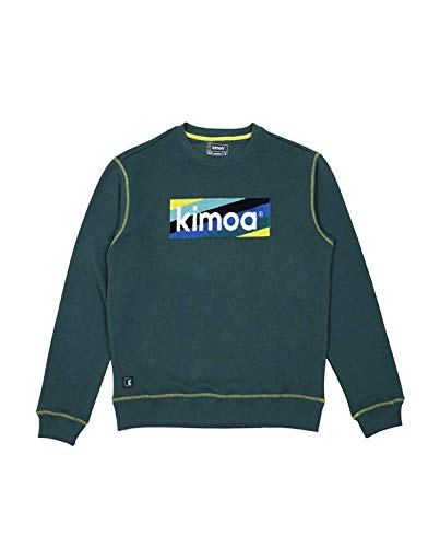 KIMOA Striped Logo Alga Sweatshirt Unisex Erwachsene KIMOA Striped Logo Alga Sweatshirt Unisex Erwachsene von Kimoa