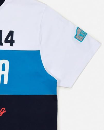 KIMOA T-Shirt Rally Driver, Blau, Unisex, Erwachsene, T-Shirt, CA0W20644601, Blau, CA0W20644601 XS KIMOA T-Shirt Rally Driver, Blau, Unisex, Erwachsene, T-Shirt, CA0W20644601, Blau, CA0W20644601 XS von Kimoa