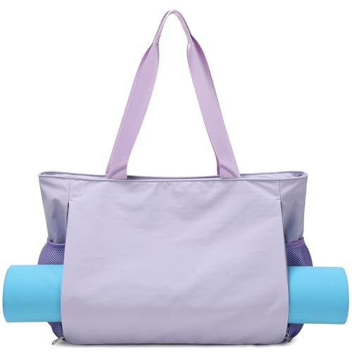 Kimwadalh Sporttasche Damen Taschen für Yogamatten Multifunktionale Tragetasche mit Nassfach,für Reise Gym Yoga College Fitnessstudio Kimwadalh Sporttasche Damen Taschen für Yogamatten Multifunktionale Tragetasche mit Nassfach,für Reise Gym Yoga College Fitnessstudio von Kimwadalh