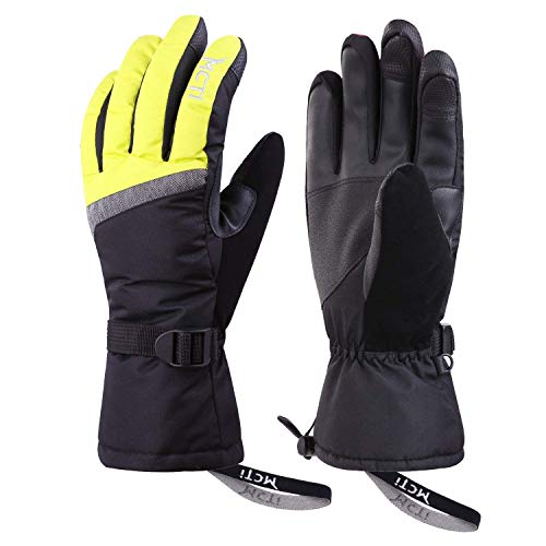Kineed Skihandschuhe Damen Touchscreen Winterhandschuhe Wasserdicht Snowboardhandschuhe Winter Warm Schnee Handschuhe Winddicht 3M Thinsulate Gelb M … Kineed Skihandschuhe Damen Touchscreen Winterhandschuhe Wasserdicht Snowboardhandschuhe Winter Warm Schnee Handschuhe Winddicht 3M Thinsulate Gelb M … von Kineed