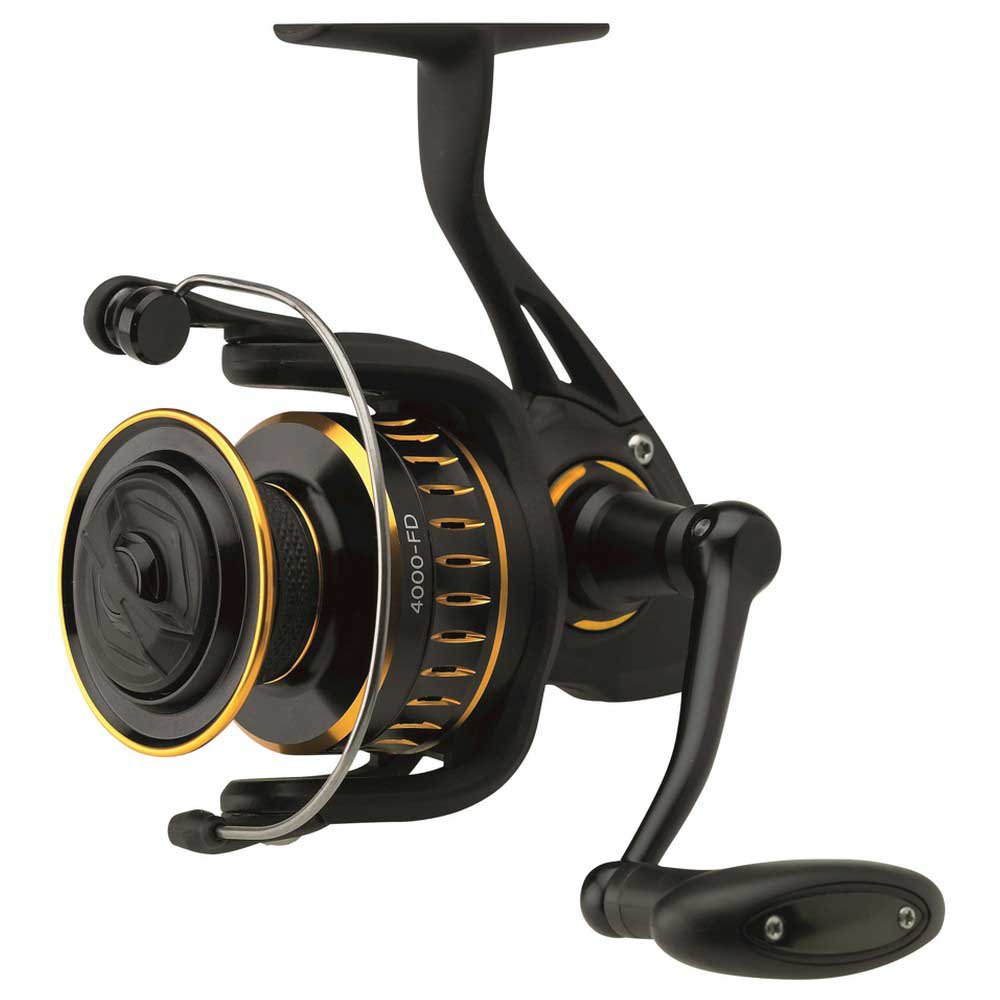 Kinetic Battler Fd Spinning Reel Schwarz 3000 von Kinetic