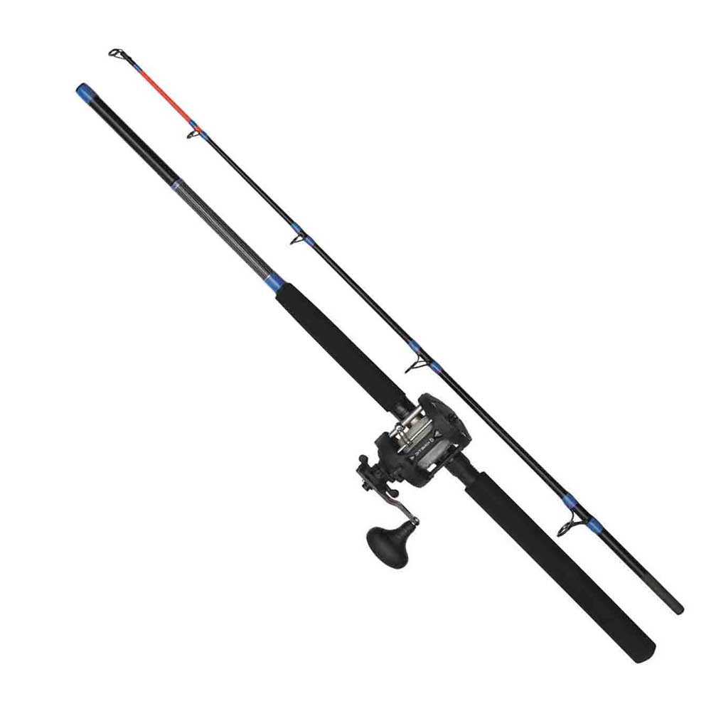 Kinetic Boat Cc Trolling Combo Schwarz 1.83 m / 100-400 g von Kinetic