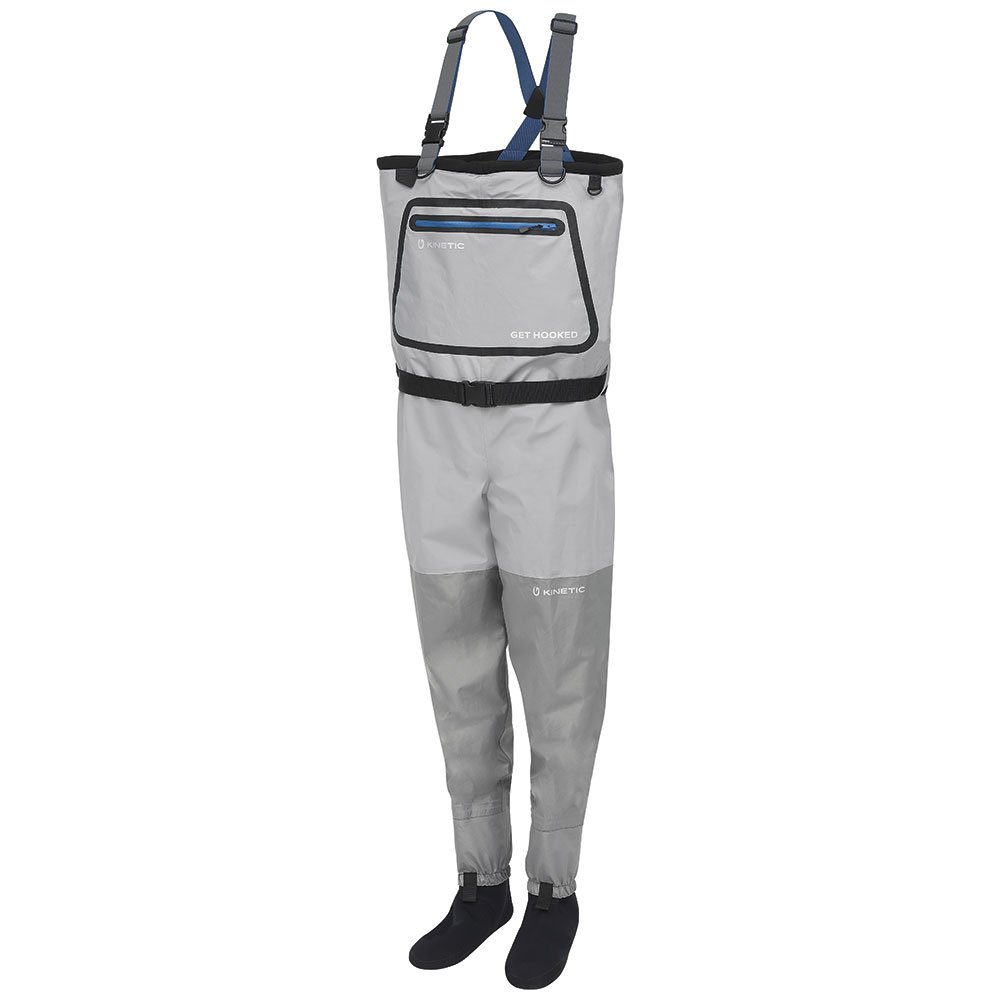Kinetic Drygaiter Ii St. Foot Breathable Wader Grau S Mann Kinetic Drygaiter Ii St. Foot Breathable Wader Grau S Mann von Kinetic