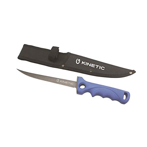 Kinetic Fillet Knife Soft Grip 7" Blue/Black von Kinetic