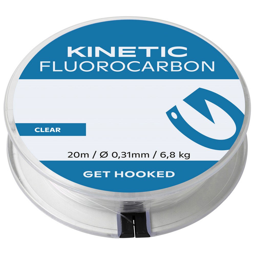 Kinetic Get Hooked Fluorocarbon 20 M Durchsichtig 1.000 mm von Kinetic