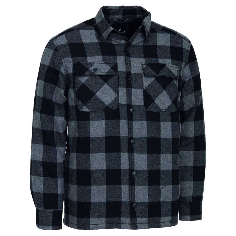 Kinetic Logo Long Sleeve Shirt Grau M Mann Kinetic Logo Long Sleeve Shirt Grau M Mann von Kinetic