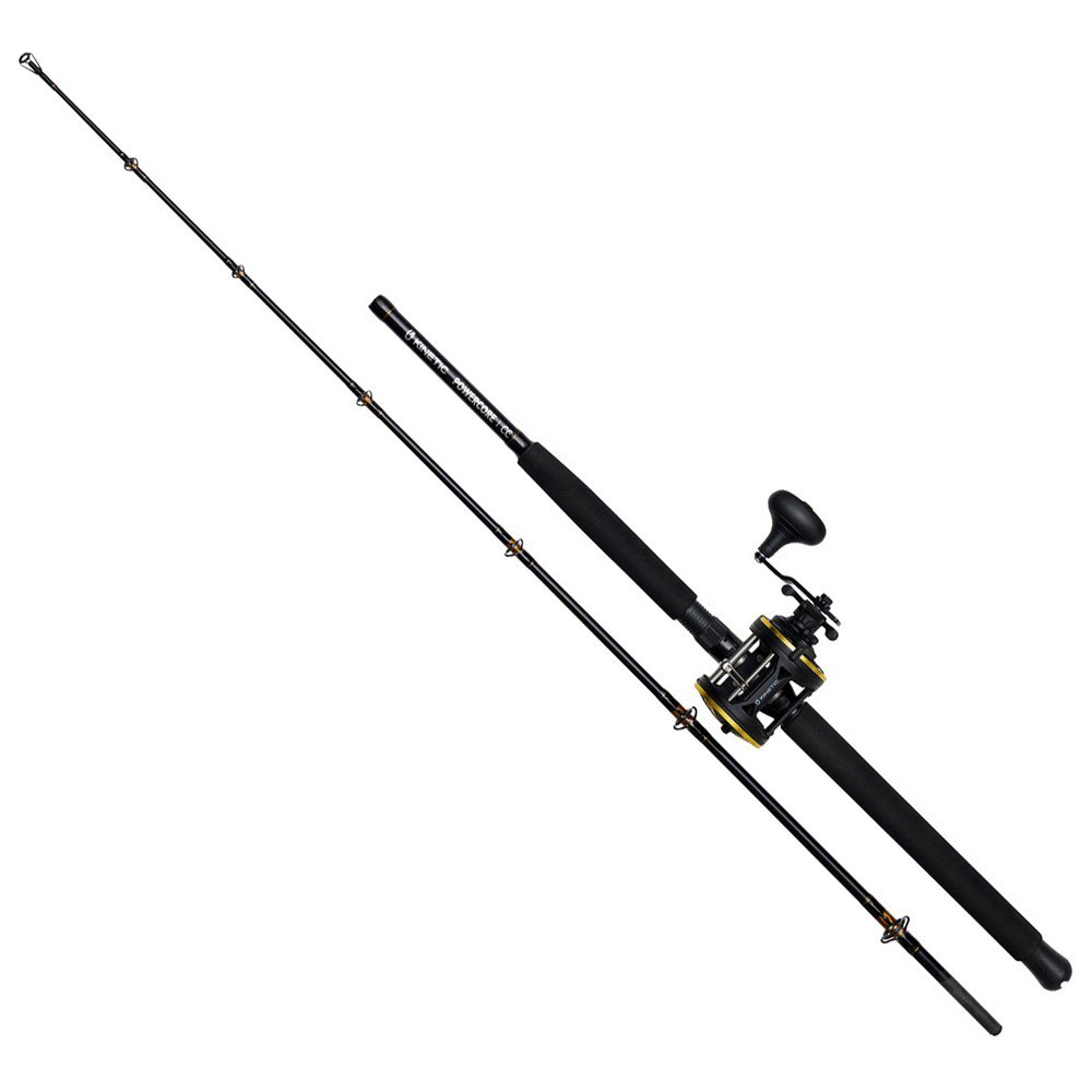 Kinetic Powercore Cc Trolling Combo 2 Sections Schwarz 2.02 m / 200-600 g von Kinetic