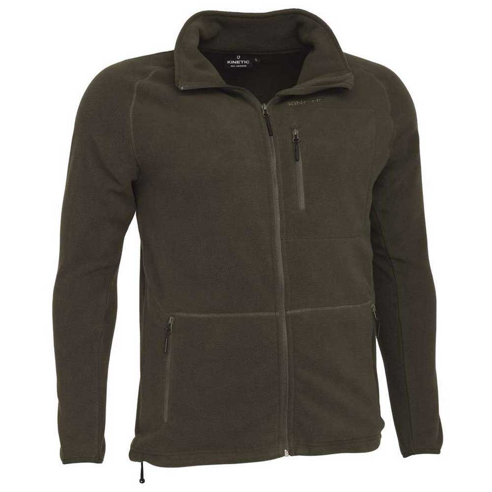 Kinetic Range Full Zip Fleece Grün L Mann von Kinetic