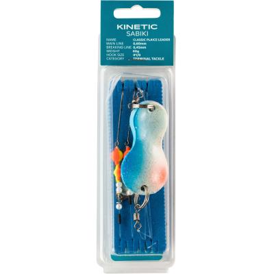 Kinetic Sabiki Classic Plaice Leader 120g #1/0 Blue Charme von Kinetic