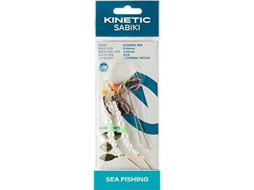 Kinetic Sabiki Scandic #1/0 Pearl Classic Kinetic Sabiki Scandic #1/0 Pearl Classic von Kinetic